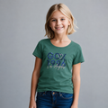Playera Estampada con bordado para niña