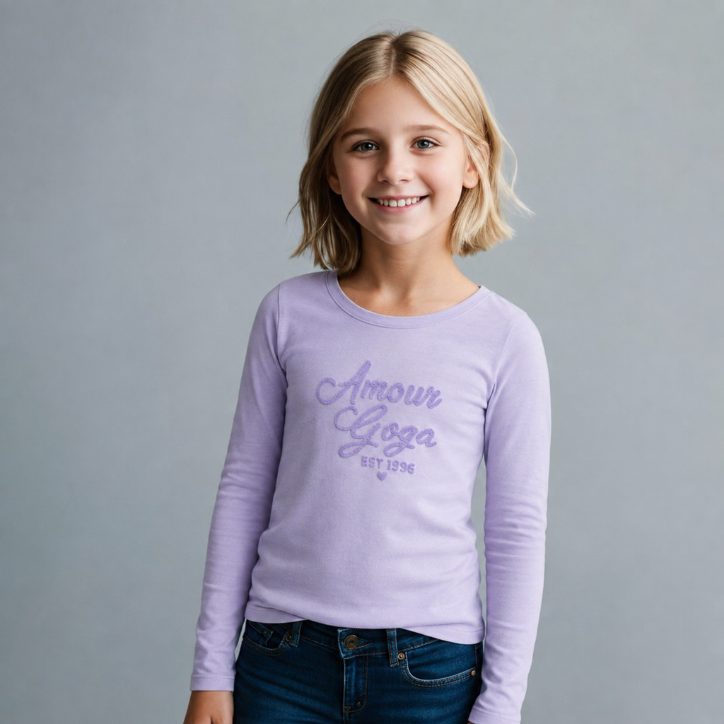 Playera Bordada Niña