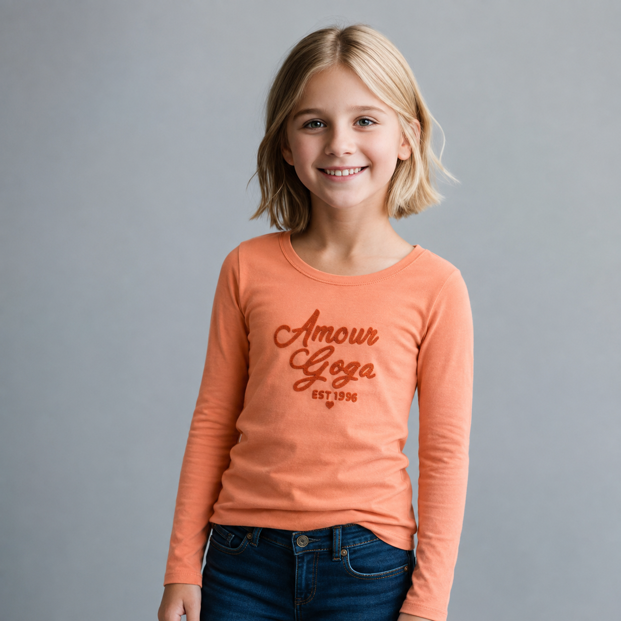 Playera Bordada Niña