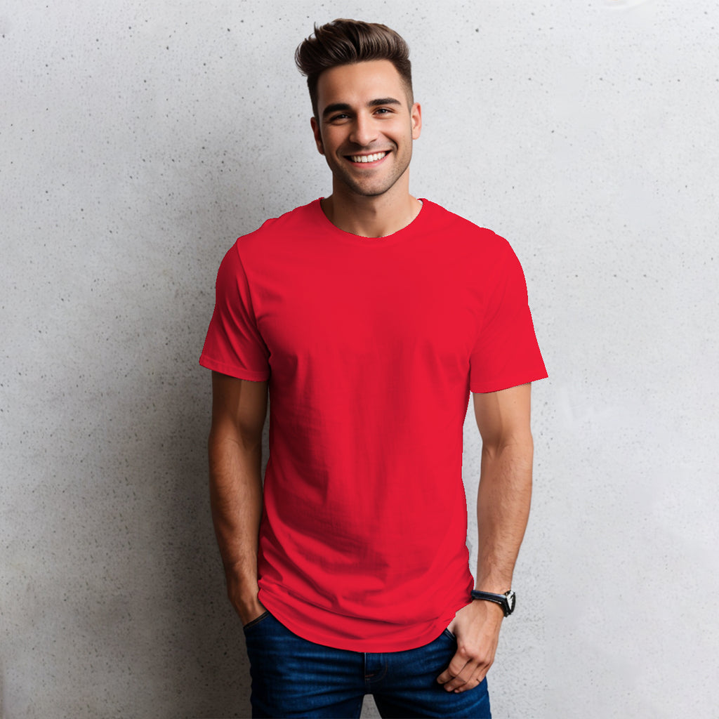 Playera Básica para hombre Cuello Redondo