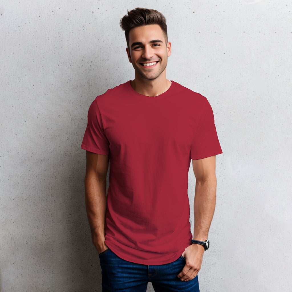Playera Básica para hombre Cuello Redondo