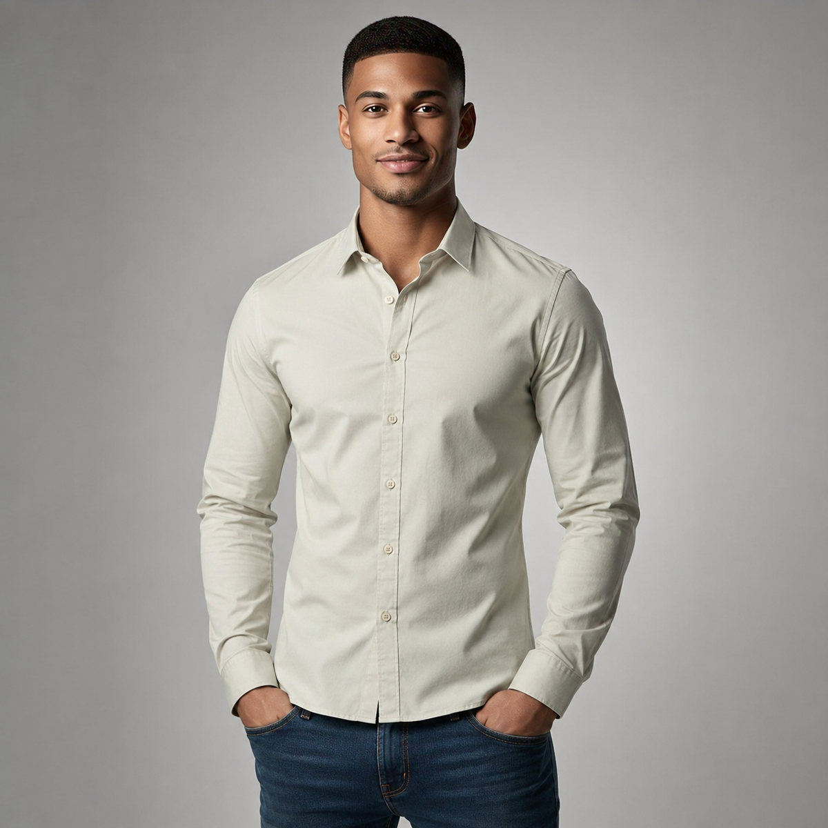 Camisa Slim Fit para hombre