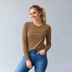 Playera Estampada/Pedrería para mujer.