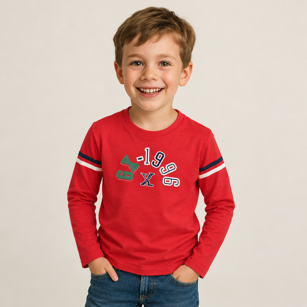 Playera Estampada/Bordada para niño