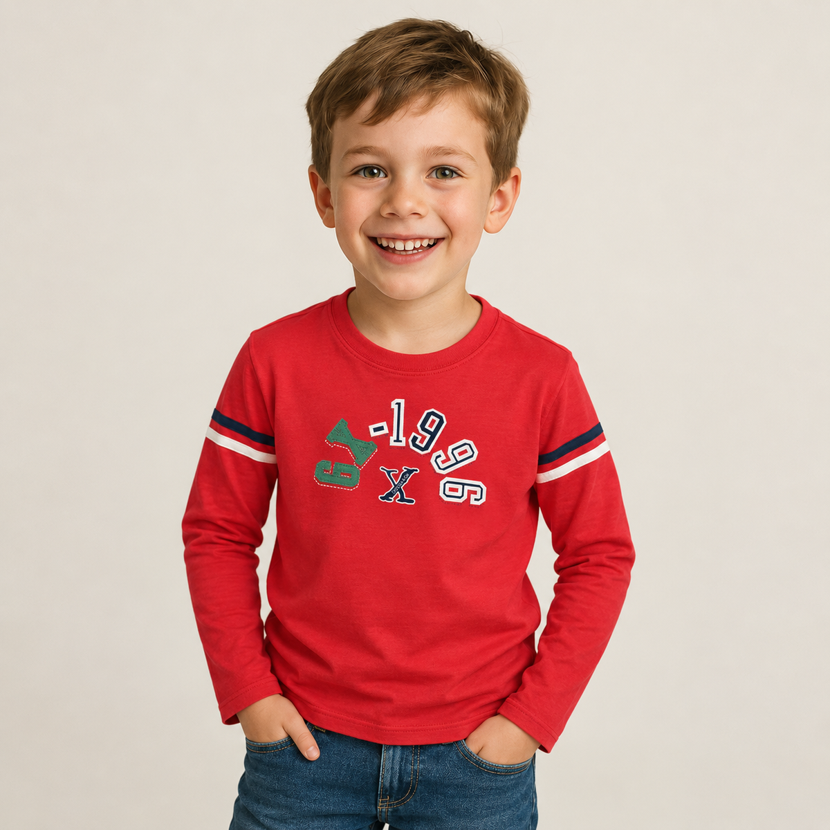 Playera Estampada/Bordada para niño