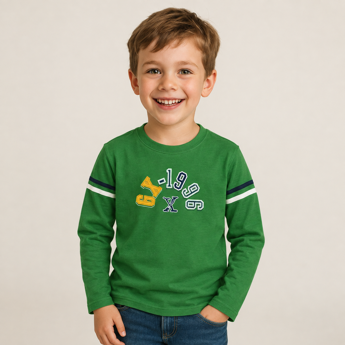 Playera Estampada/Bordada para niño