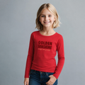 Playera Bordada y Estampada Niña
