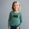 Playera Bordada y Estampada Niña