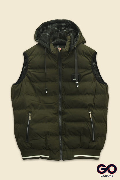 Chaleco Acolchado doble vista para Hombre