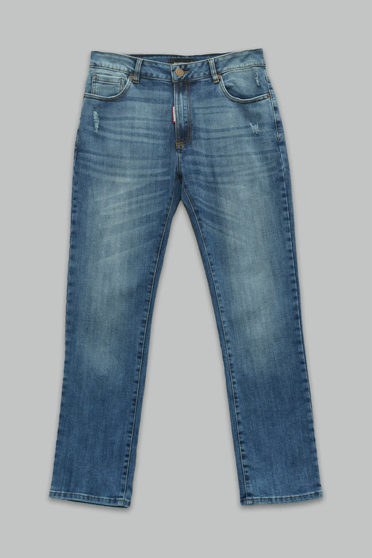 Pantalón de mezclilla Regular Stretch Fit para hombre