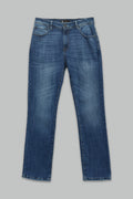 Pantalón de mezclilla Regular Stretch Fit para hombre