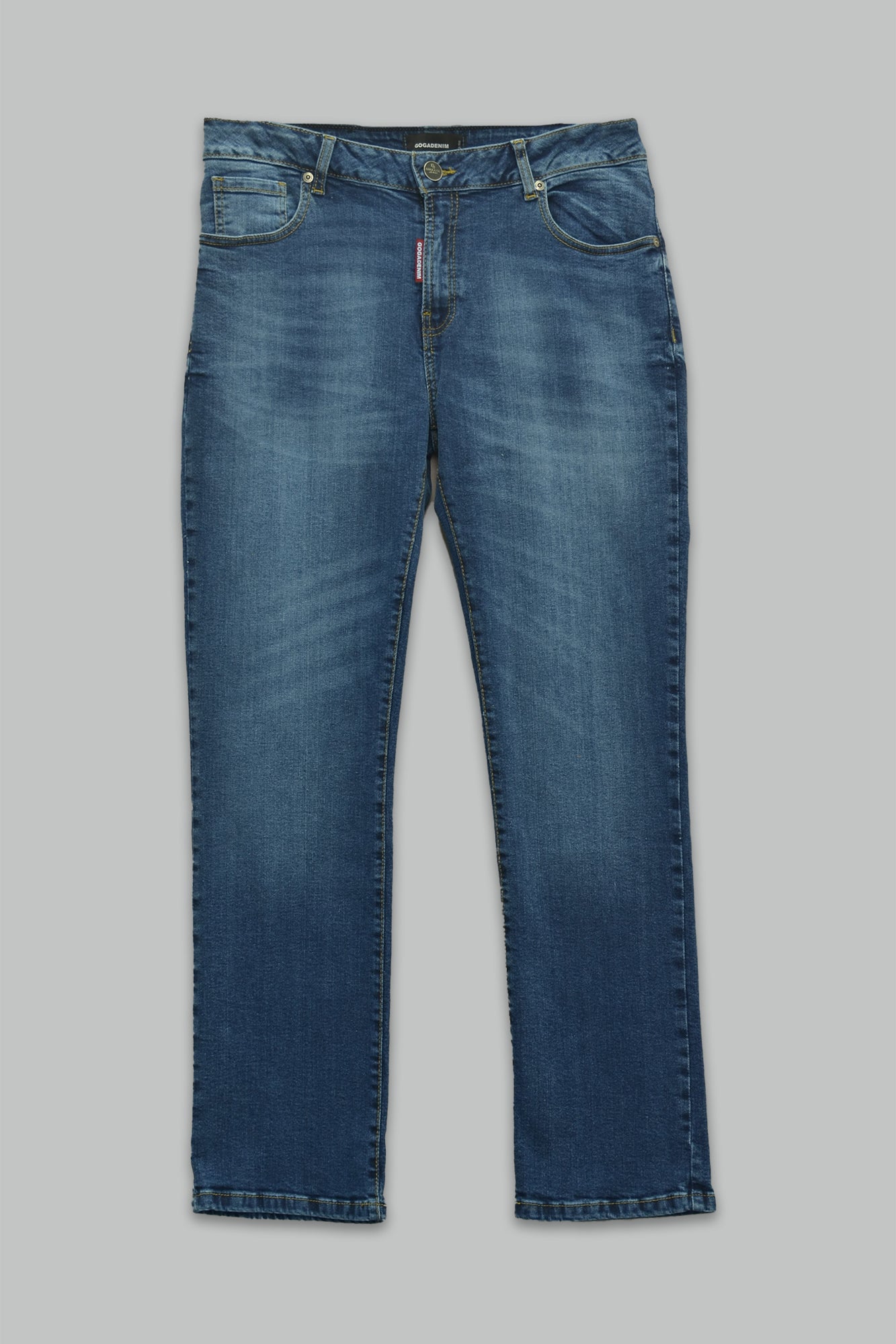 Pantalón de mezclilla Regular Stretch Fit para hombre