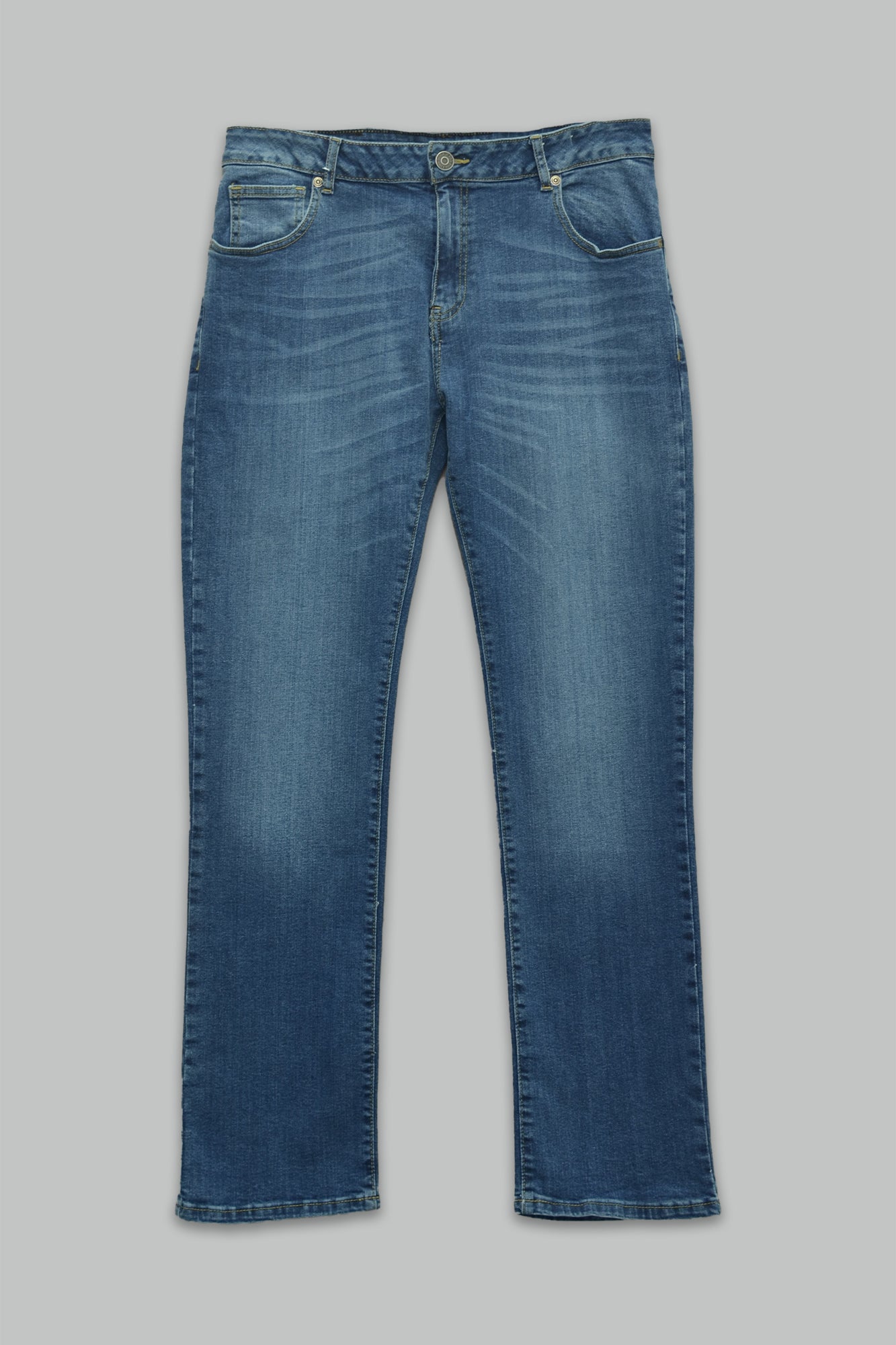 Pantalón de mezclilla Regular Stretch Fit para hombre