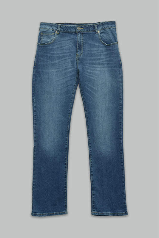 Pantalón de mezclilla Regular Stretch Fit para hombre