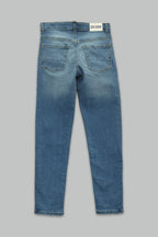 Pantalón de mezclilla slim fit Stretch para niño