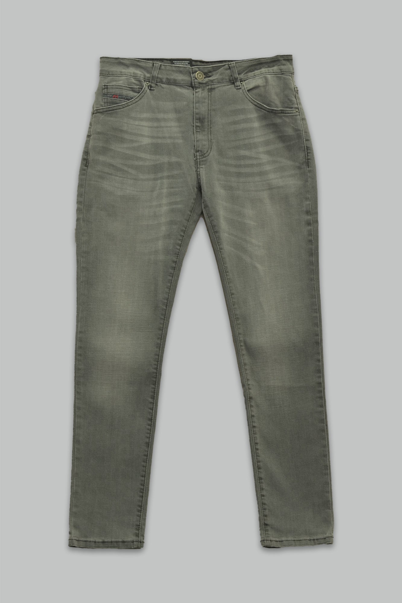 Pantalón de mezclilla slim fit  para hombre