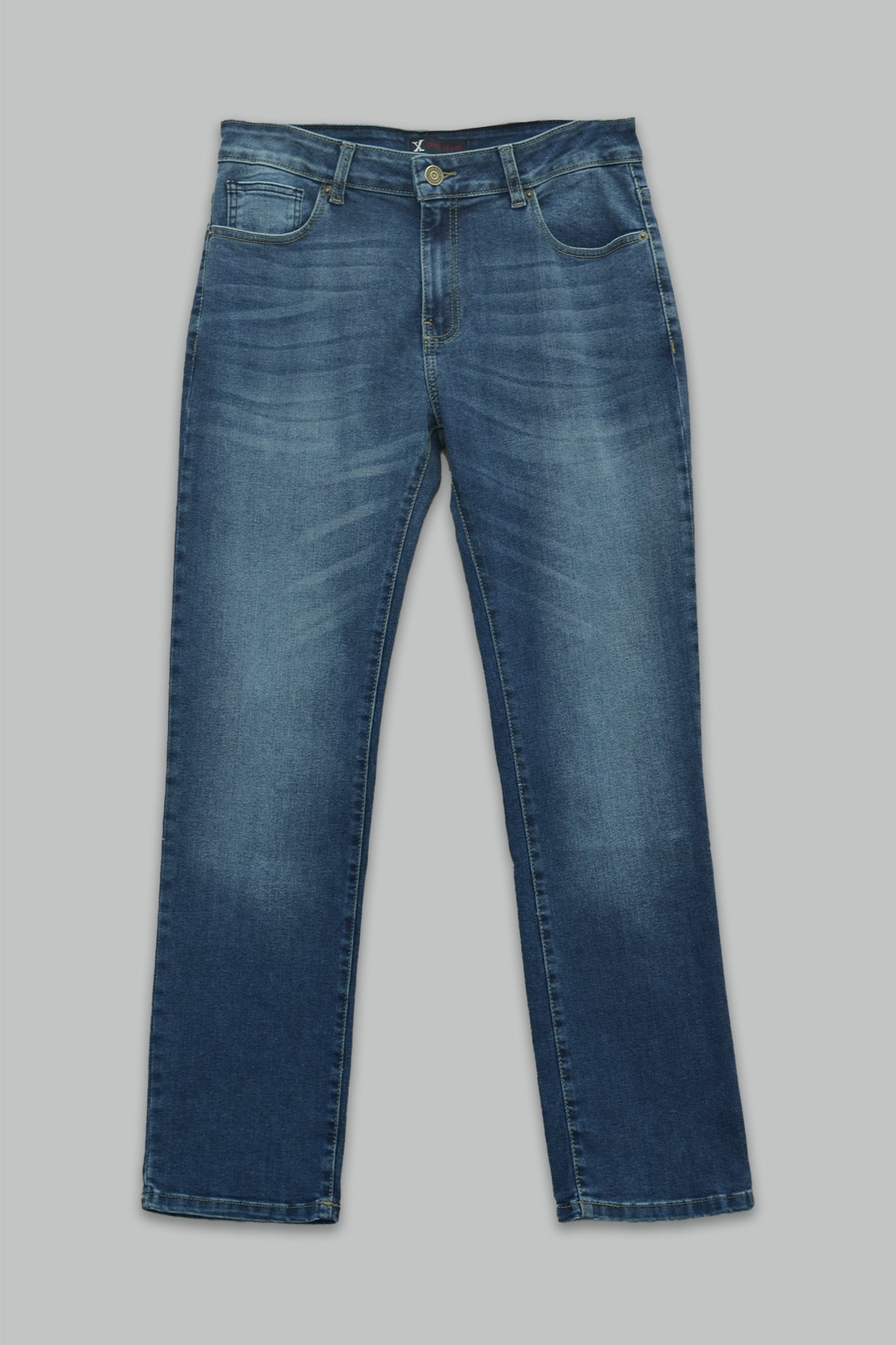 Pantalón de mezclilla Regular Stretch Fit para hombre