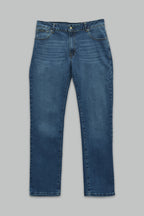 Pantalón de mezclilla Regular Stretch Fit para hombre