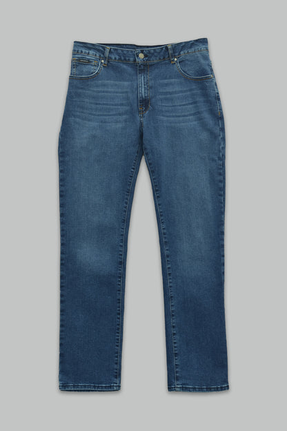 Pantalón de mezclilla Regular Stretch Fit para hombre