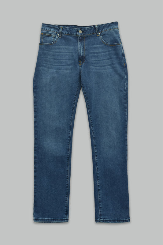 Pantalón de mezclilla Regular Stretch Fit para hombre