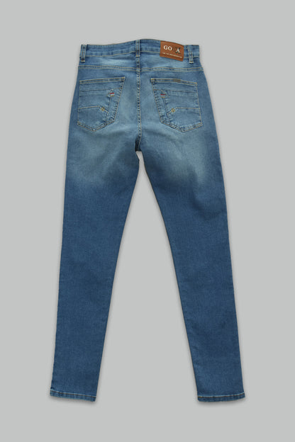 Pantalón de mezclilla slim fit  para hombre