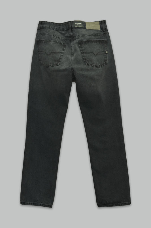 Pantalón de mezclilla Gris Regular Fit para hombre