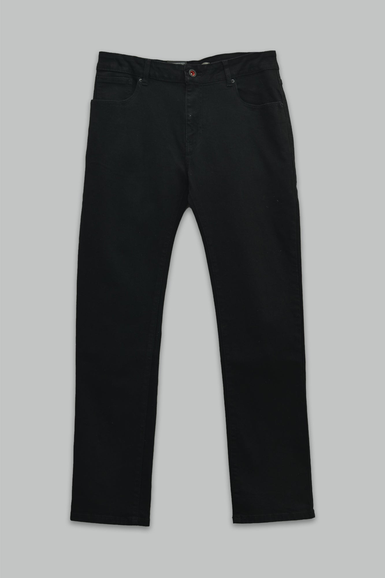 Pantalón Negro de mezclilla Regular Stretch Fit para hombre