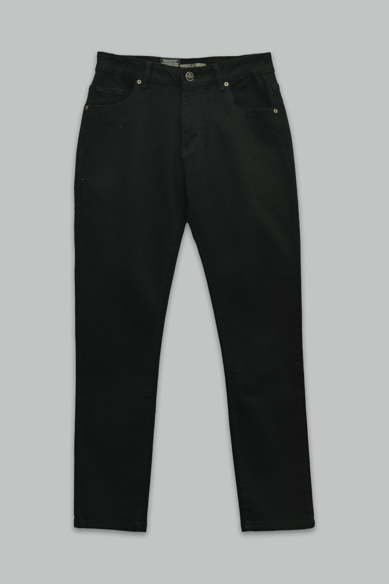 Pantalón Negro slim fit para hombre.