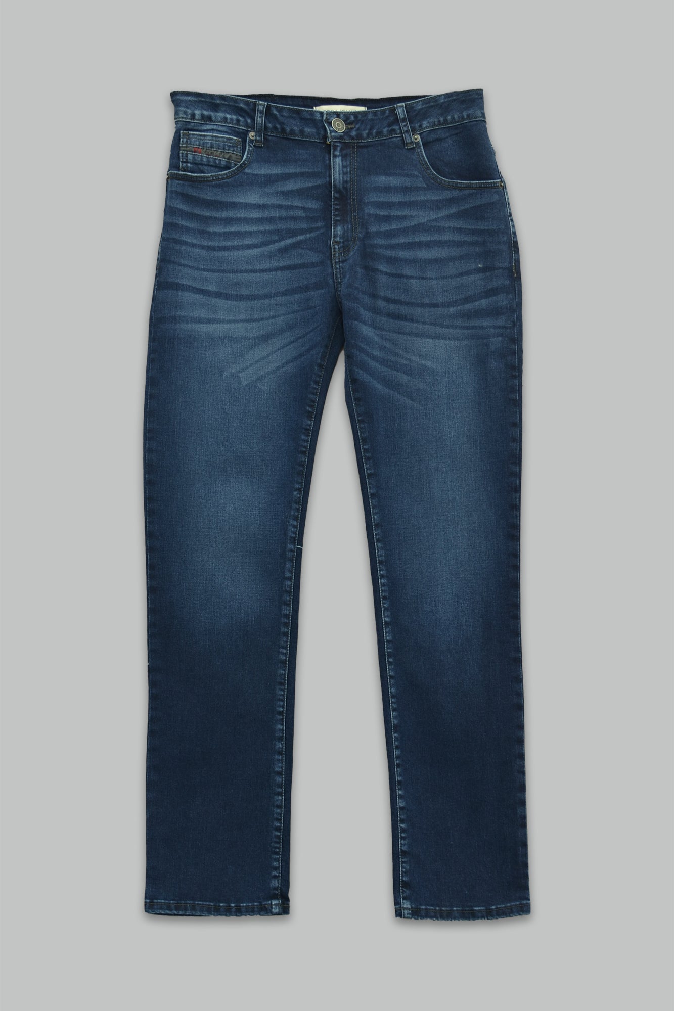 Pantalón de mezclilla Regular Stretch Fit para hombre