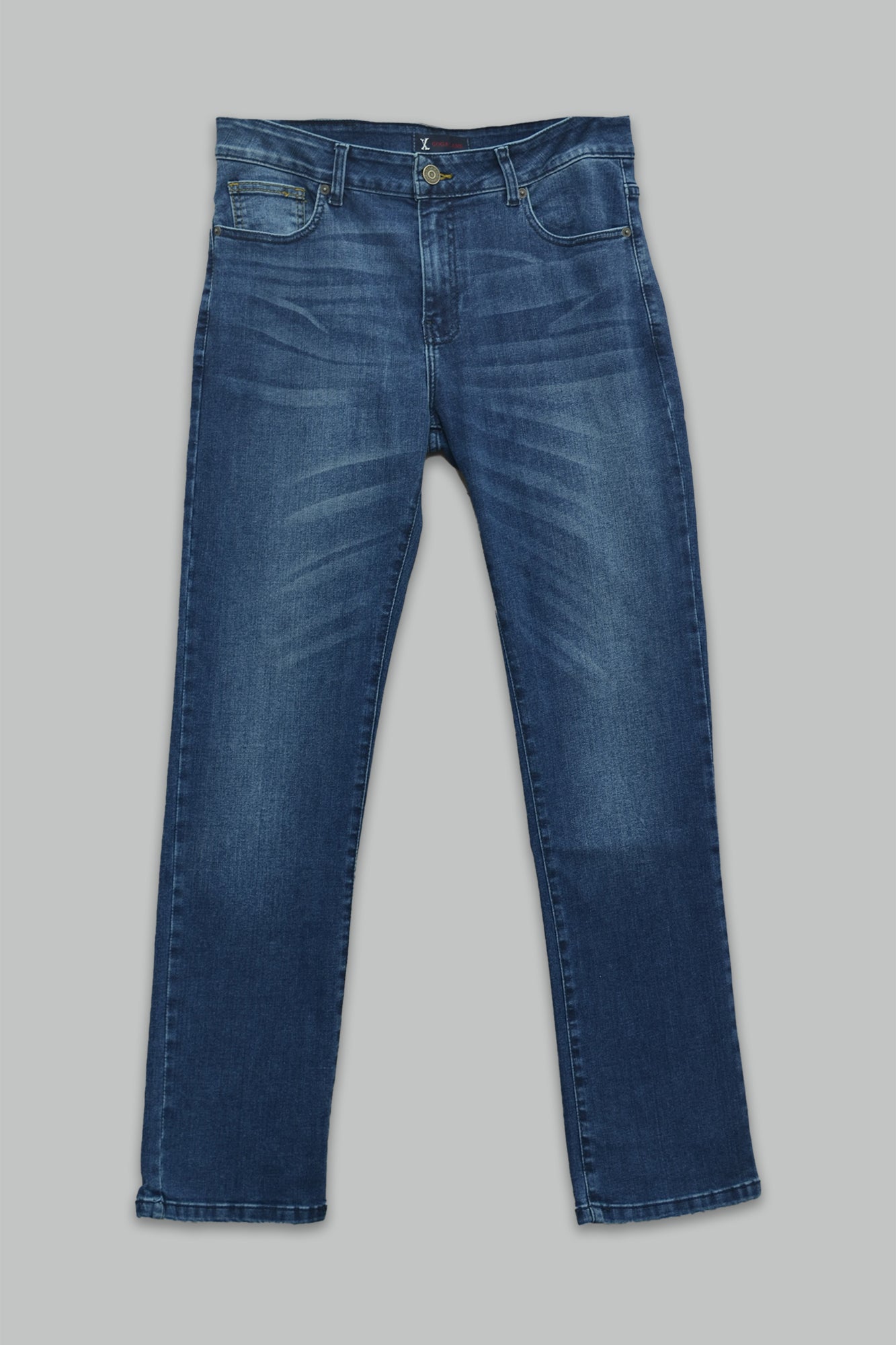 Pantalón de mezclilla Regular Stretch Fit para hombre