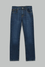 Pantalón de mezclilla slim fit Rigido para niño