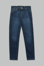 Pantalón de mezclilla slim fit Stretch para niño