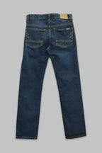 Pantalón de mezclilla slim fit Rigido para niño