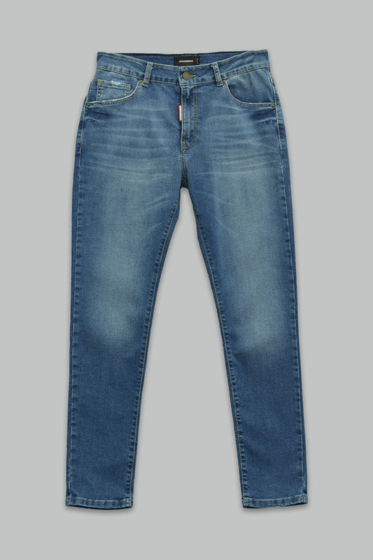 Pantalón de mezclilla slim fit  para hombre