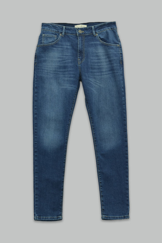 Pantalón de mezclilla slim fit  para hombre