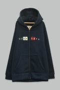 Sudadera Sherpa Bordada GX 96 con Cierre