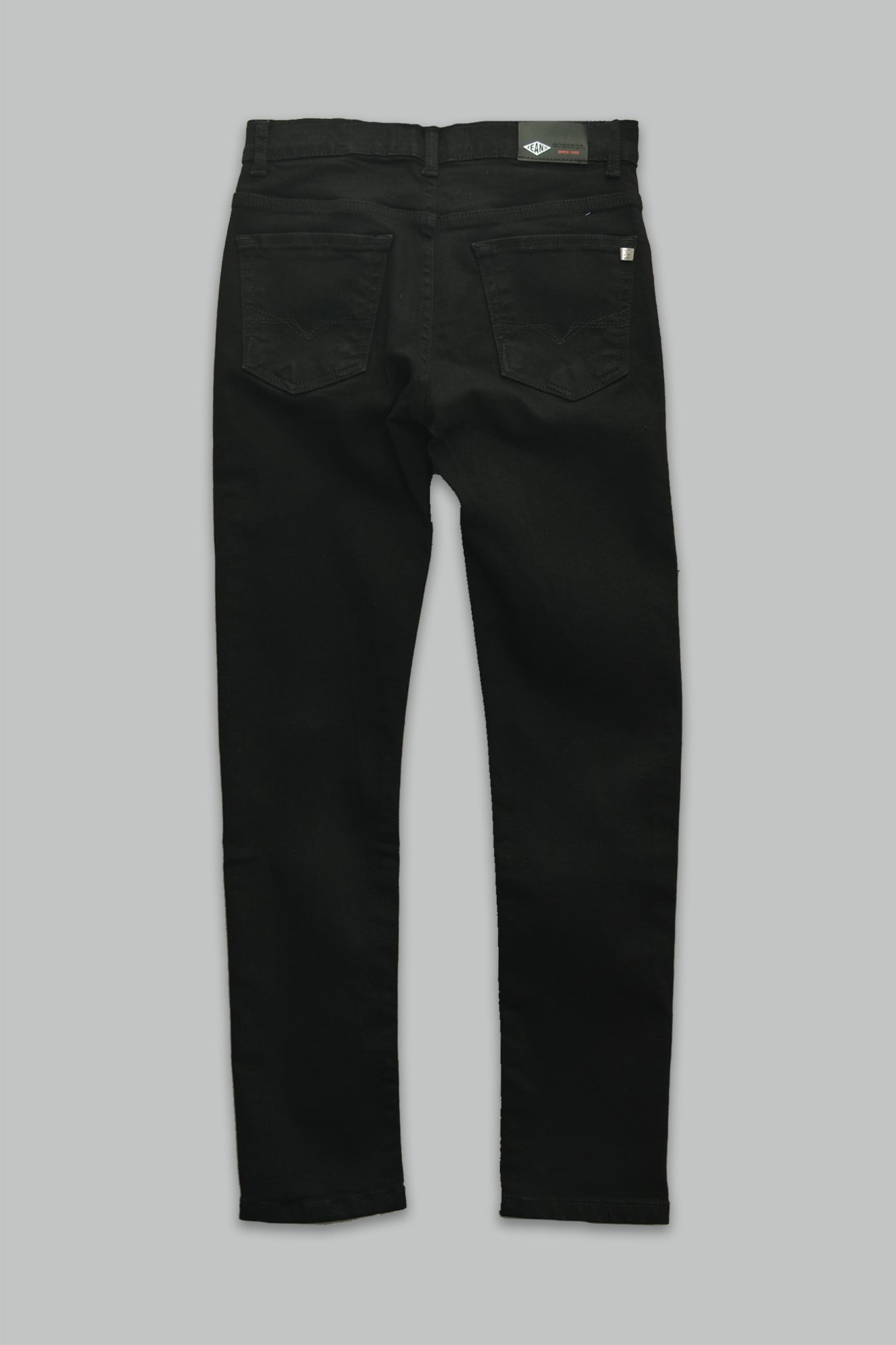 Pantalón Negro de mezclilla slim fit Strech para niño
