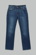 Pantalón de mezclilla Regular Stretch Fit para hombre
