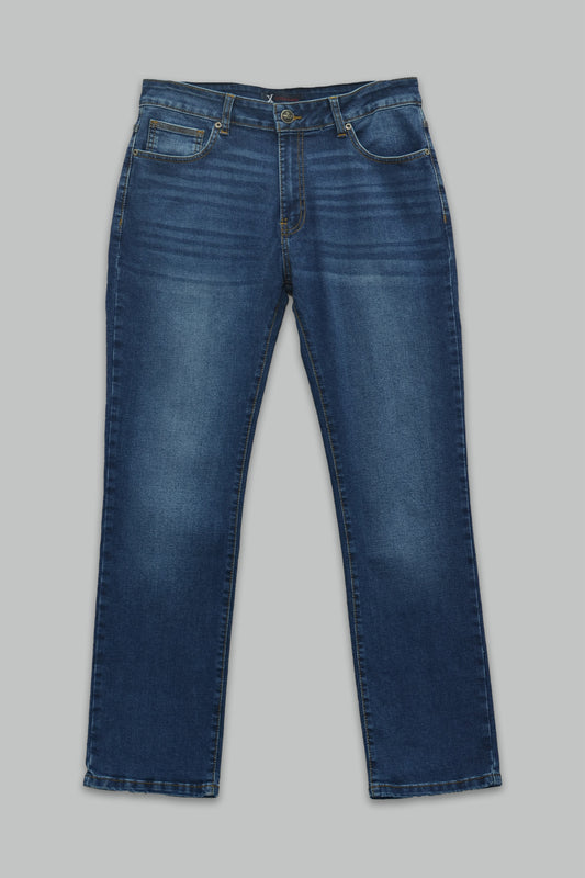 Pantalón de mezclilla Regular Stretch Fit para hombre