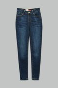 Pantalón skinny fit de mezclilla para mujer