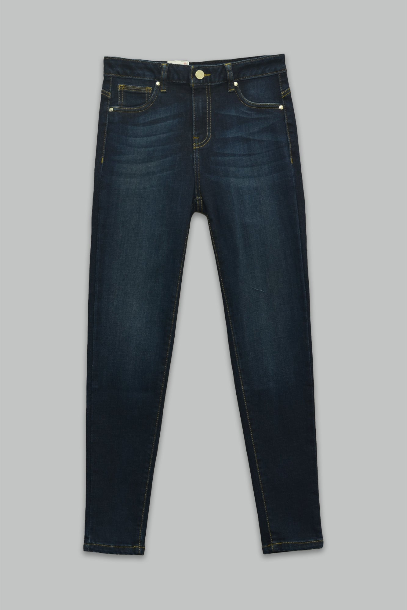 Pantalón skinny fit de mezclilla para mujer