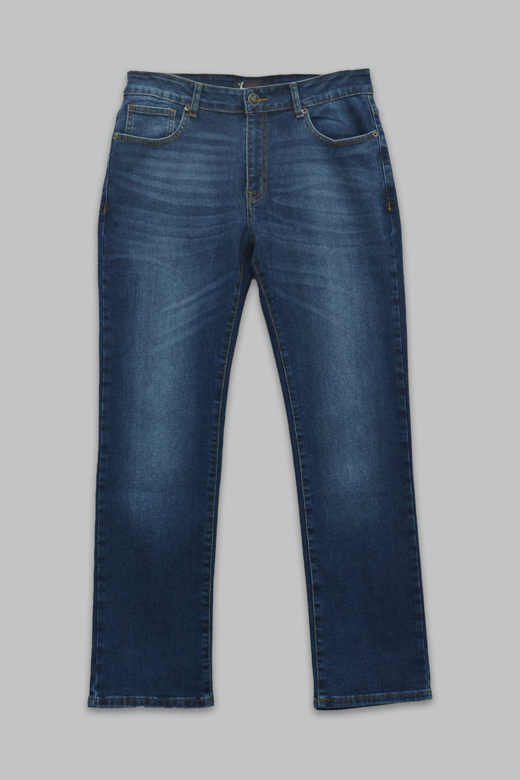 Pantalón de mezclilla Regular Stretch Fit para hombre