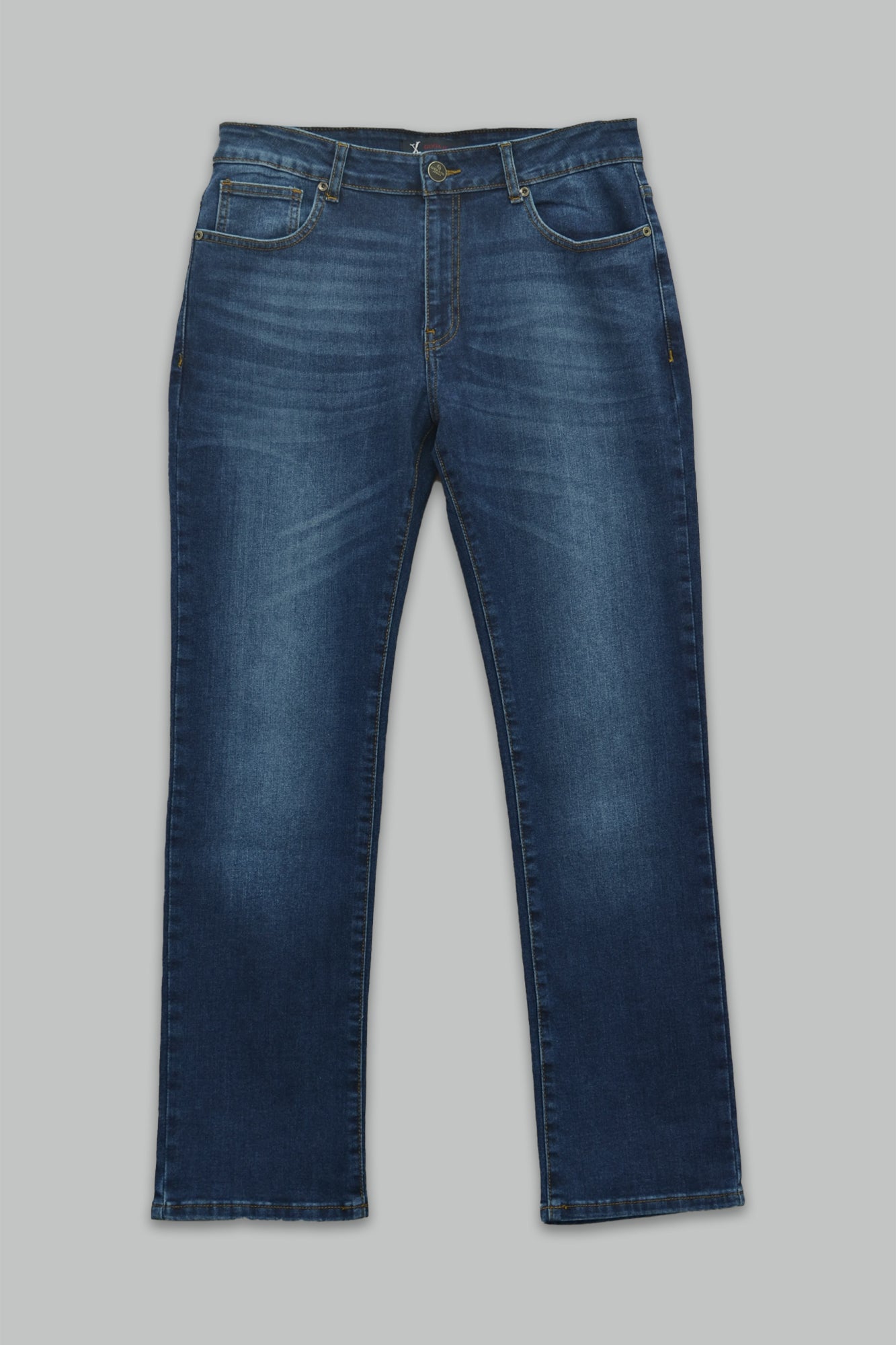 Pantalón de mezclilla Regular Stretch Fit para hombre