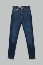 Pantalón skinny fit de mezclilla para mujer