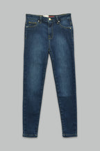 Pantalón skinny fit de mezclilla para mujer