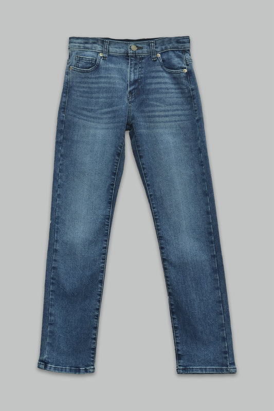 Pantalón de mezclilla Regular fit Stretch para niño