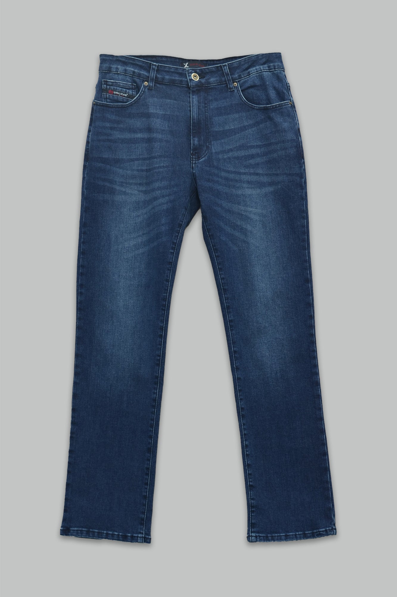 Pantalón de mezclilla Regular Stretch Fit para hombre