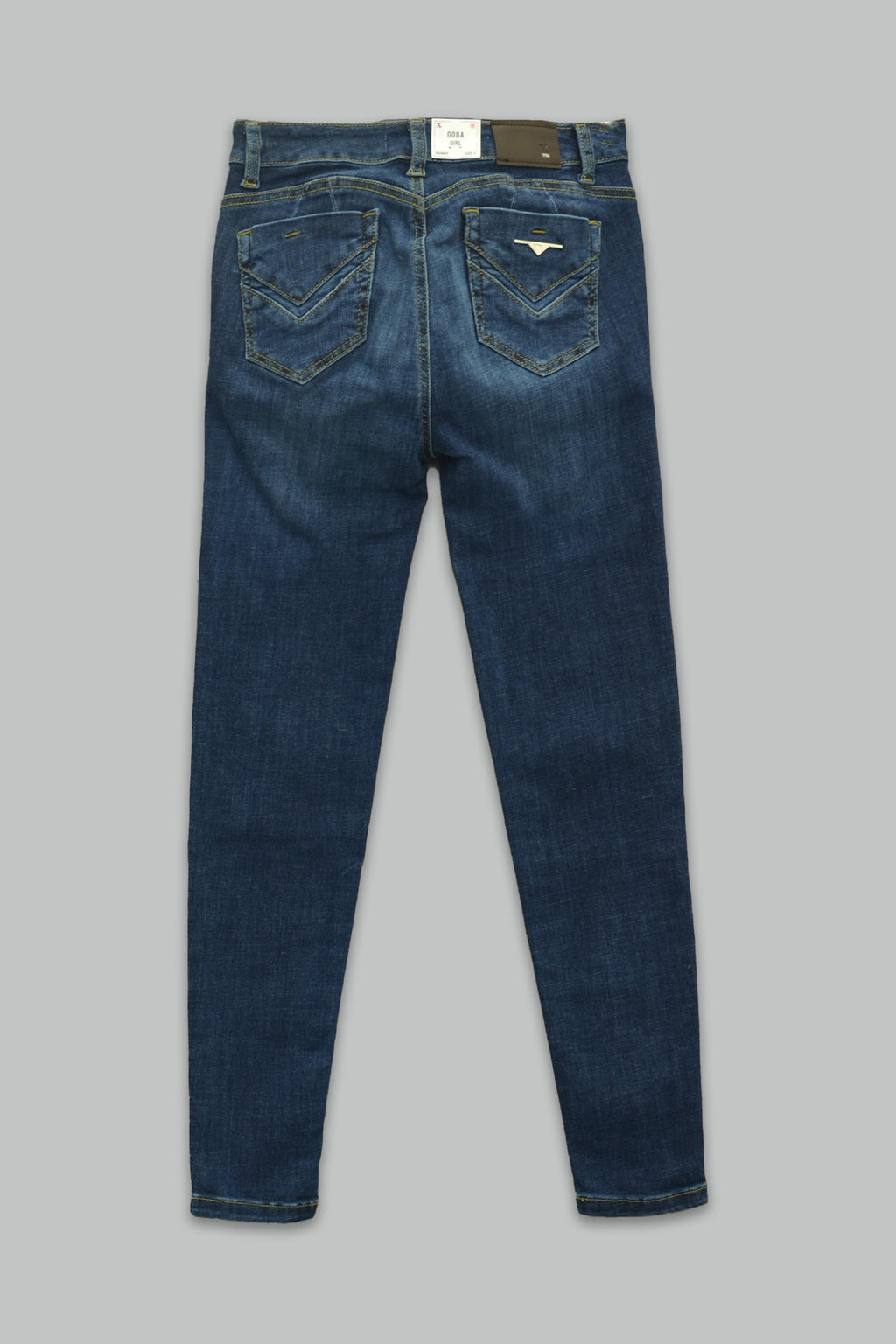 Pantalón skinny fit de mezclilla para mujer