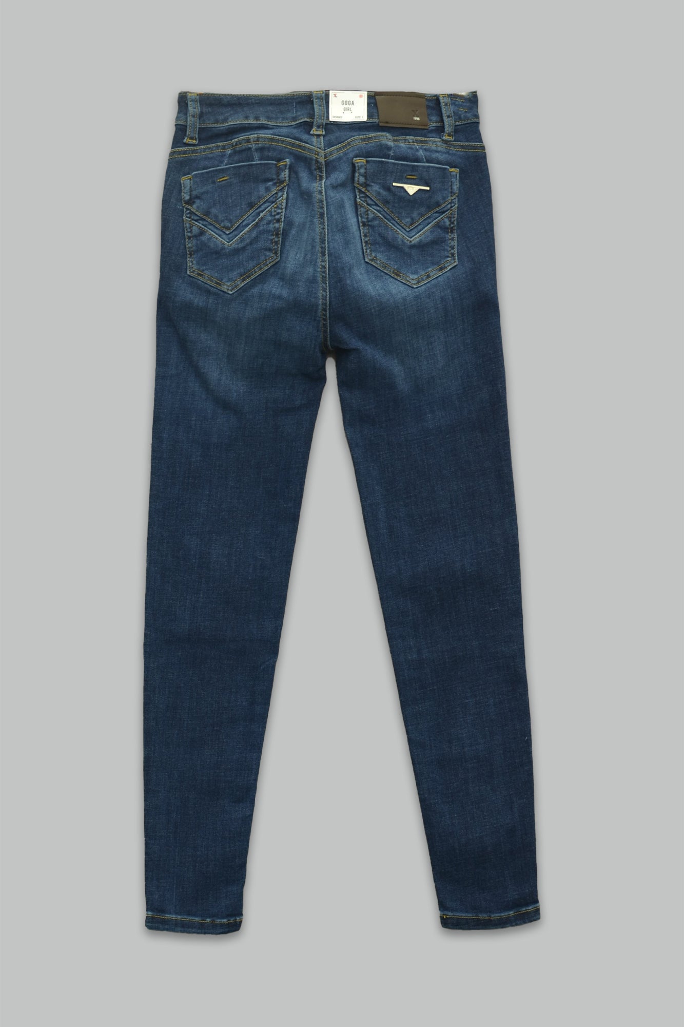 Pantalón skinny fit de mezclilla para mujer