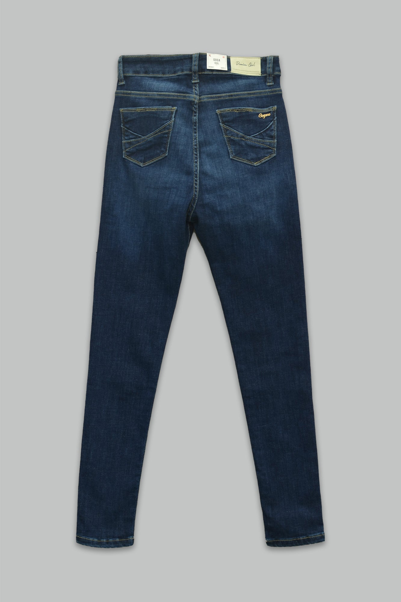 Pantalón skinny fit de mezclilla para mujer